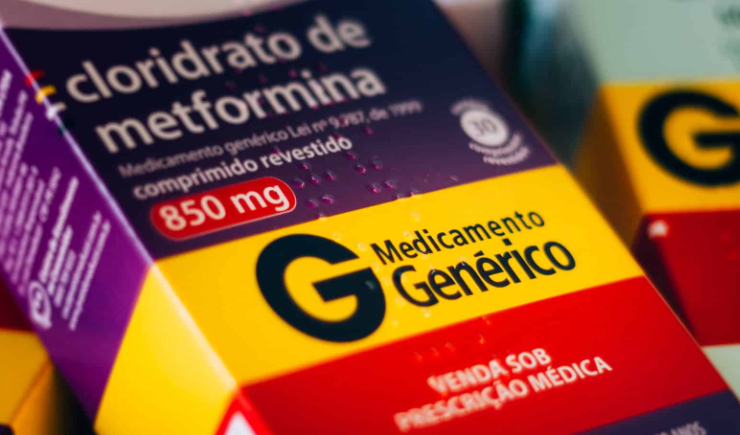 Foto do cloridrato de matformina