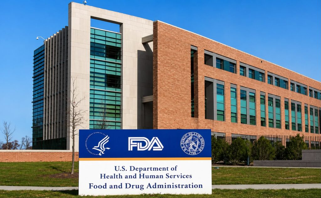 Foto da sede da FDA